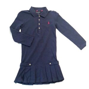 Girls Ralph Lauren Long Sleeved Dress 6